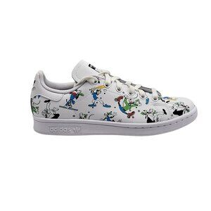 Adidas Originals‎ Stan Smith Disney Goofy White Youth Shoes FZ0061 Size 5